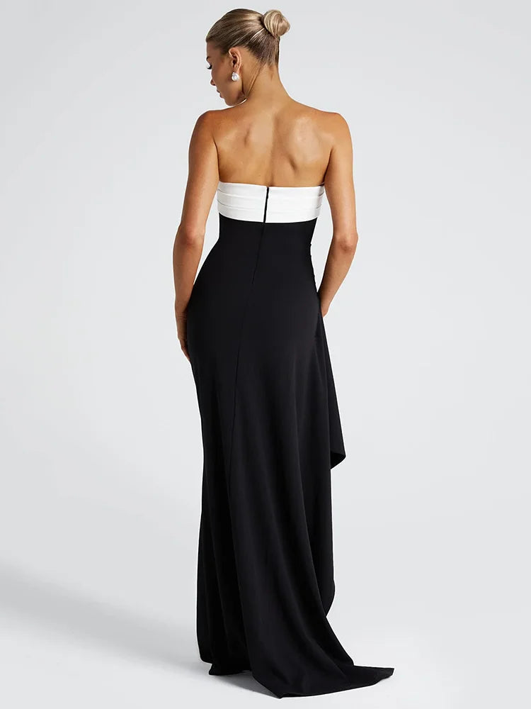 שמלת שסע אופנתית-Kennedy