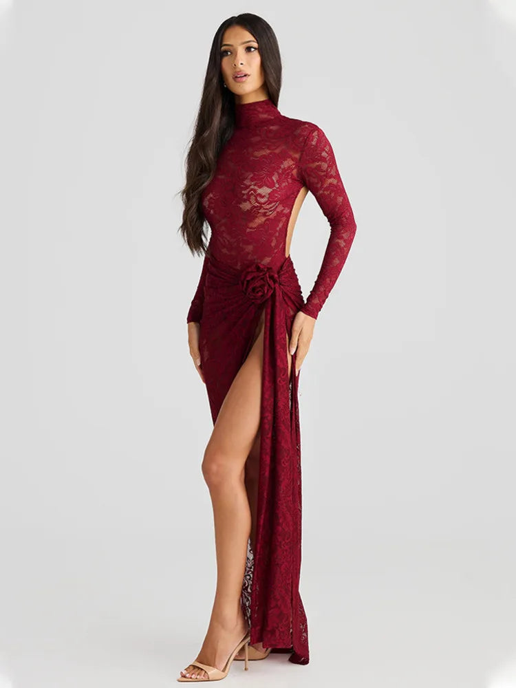 סט תחרה דו-חלקי ליציאות-Aubrey