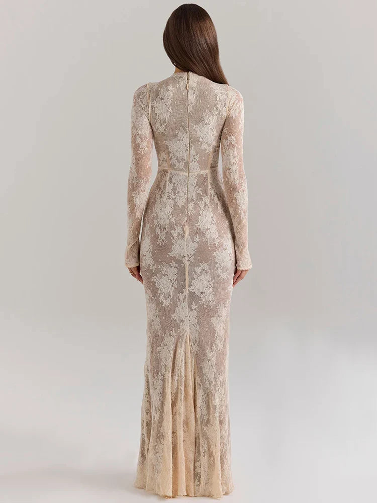 שמלת ערב תחרה-Madeline