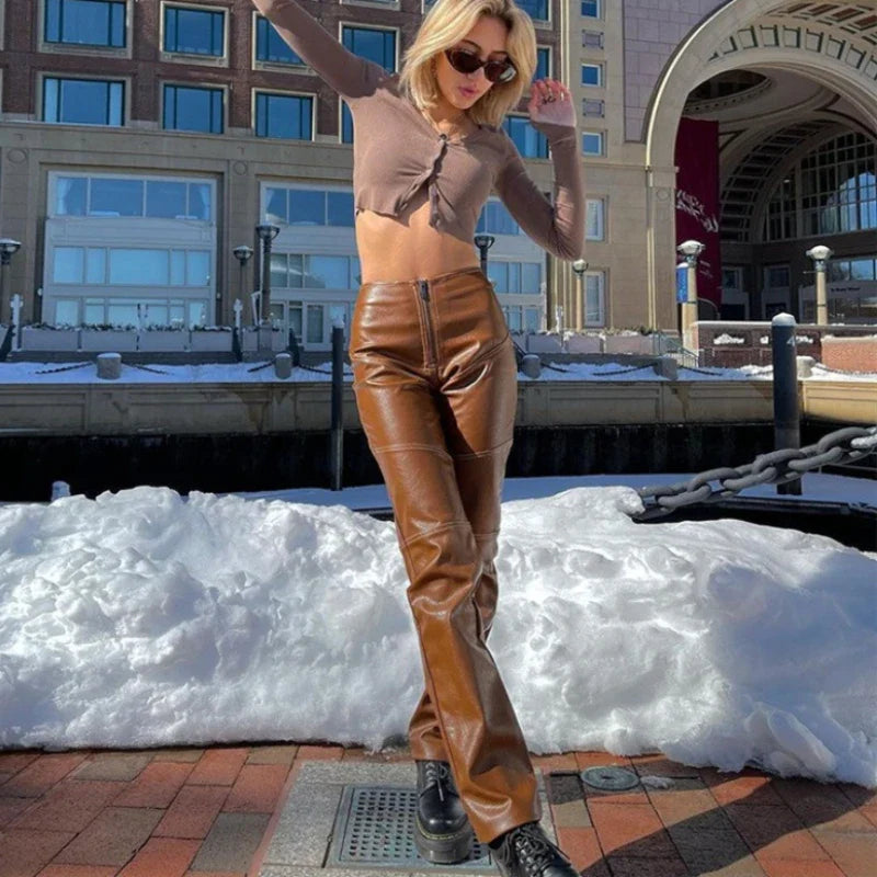 מכנסי עור סטייל-Hazel