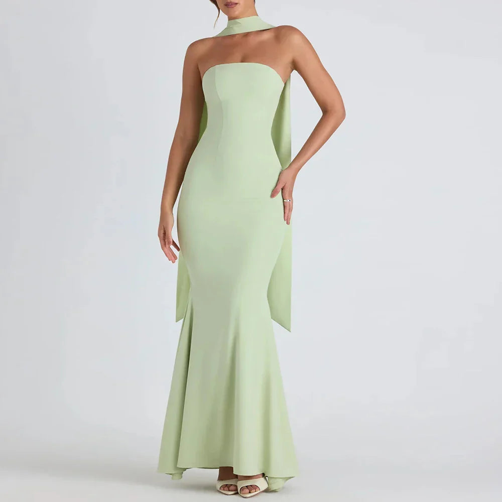 Juliette – שמלת מקסי סטרפלס