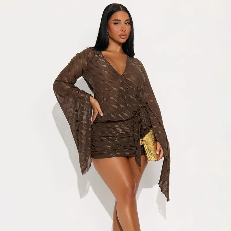 שמלת מיני דגם-Scarlett