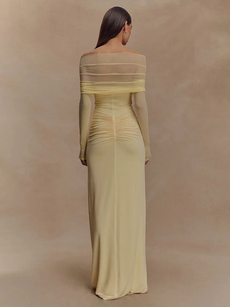 שמלת מקסי-Paisley