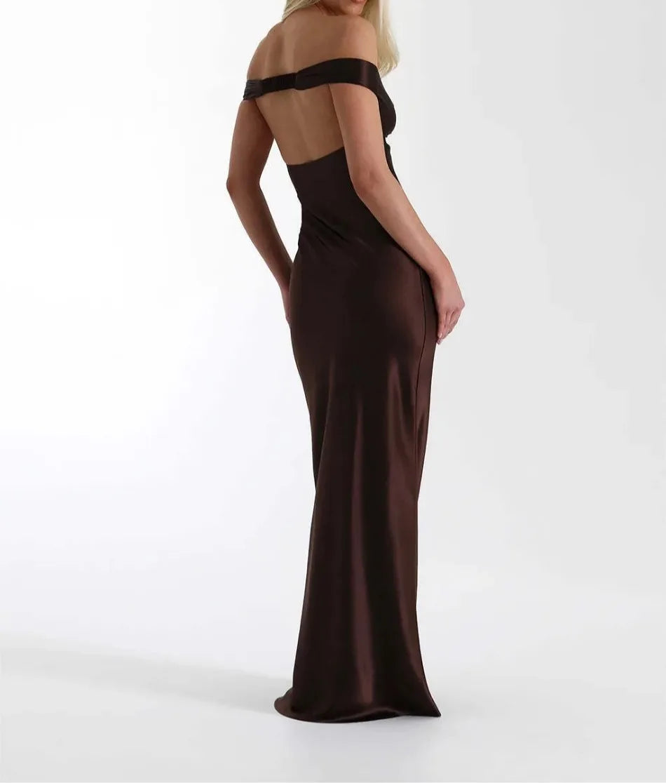 שמלת סאטן סטייל-Daisy