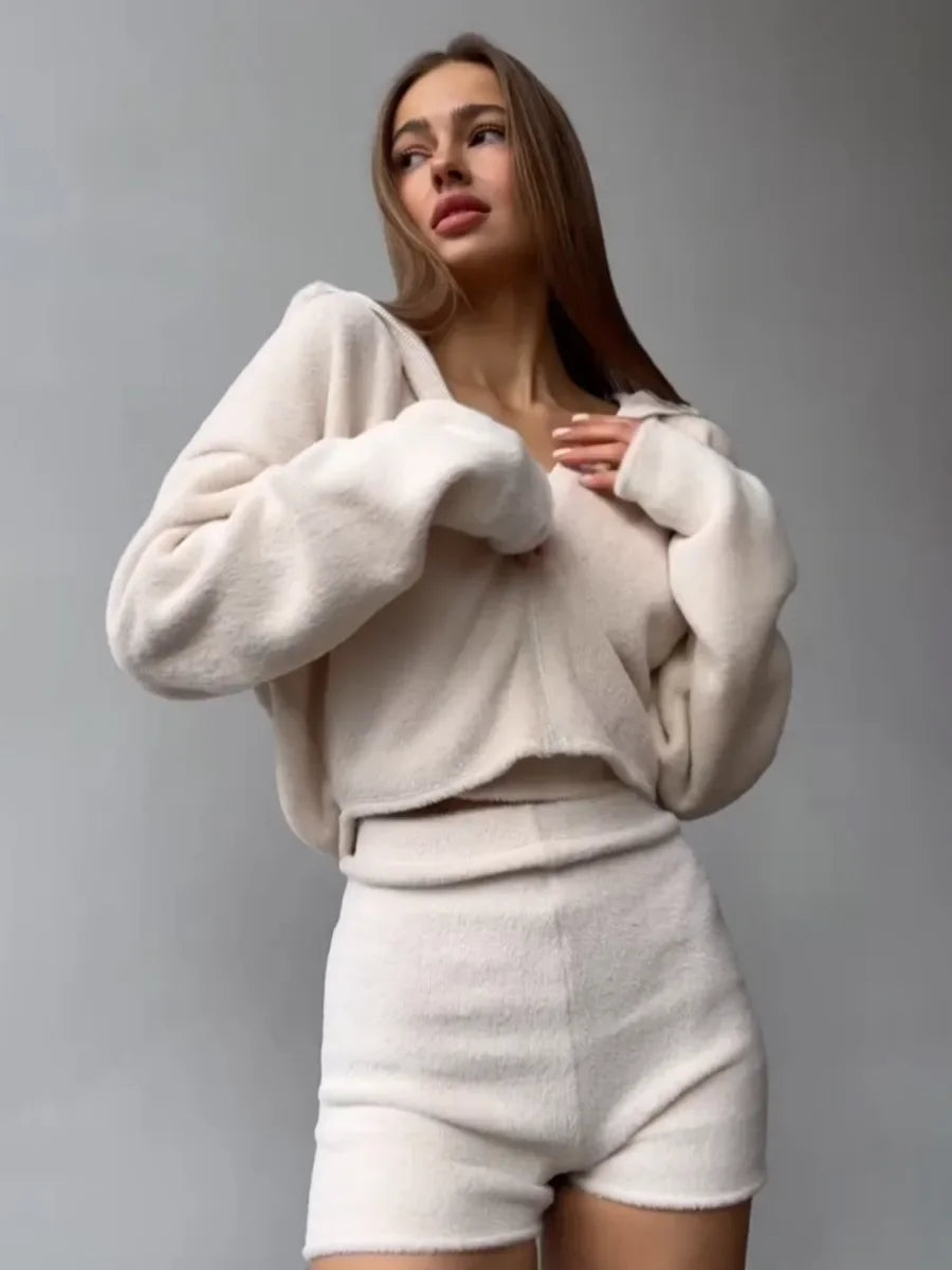 סט חורף קצר-Chloe