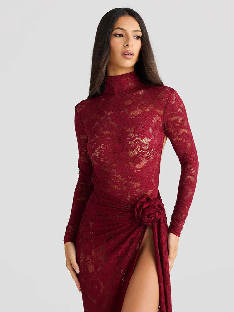 סט תחרה דו-חלקי ליציאות-Aubrey