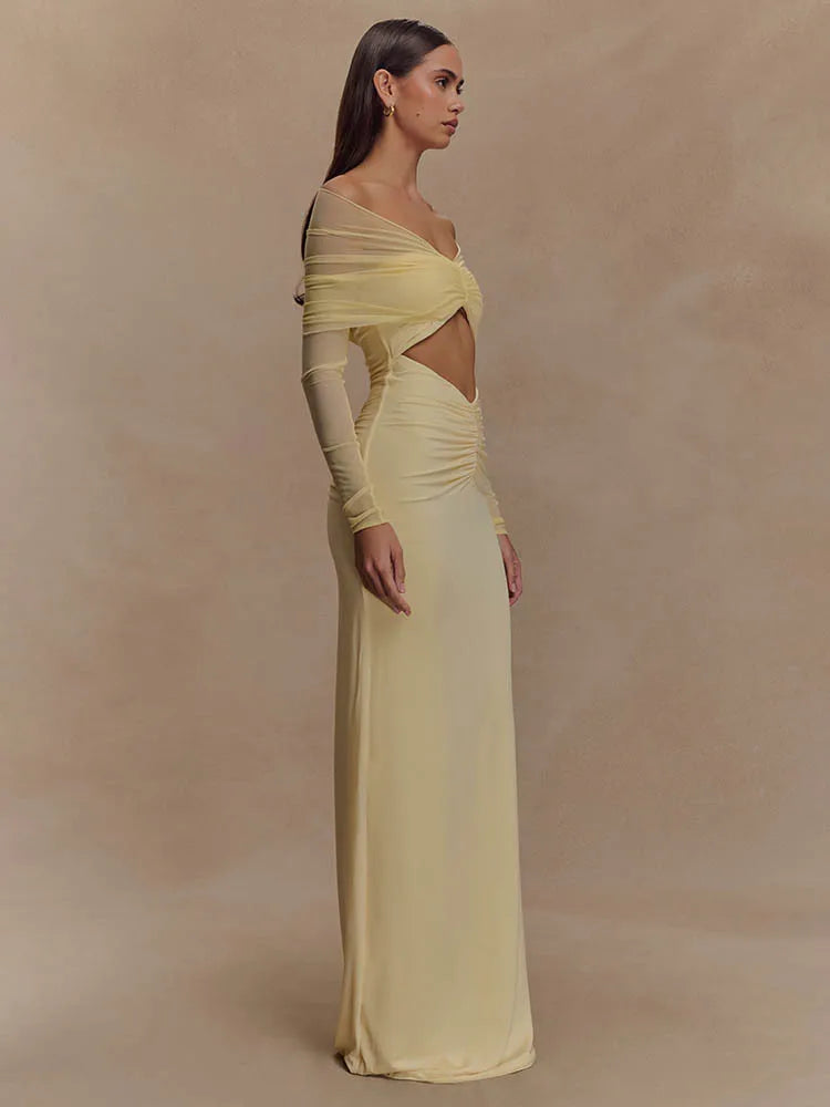 שמלת מקסי-Paisley