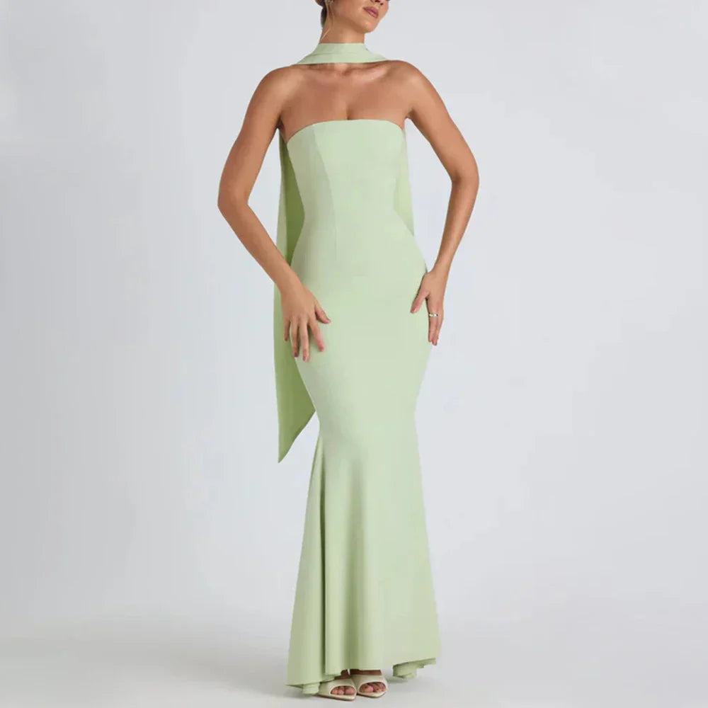 Juliette – שמלת מקסי סטרפלס