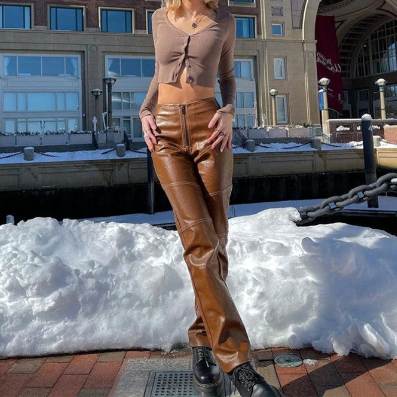 מכנסי עור סטייל-Hazel