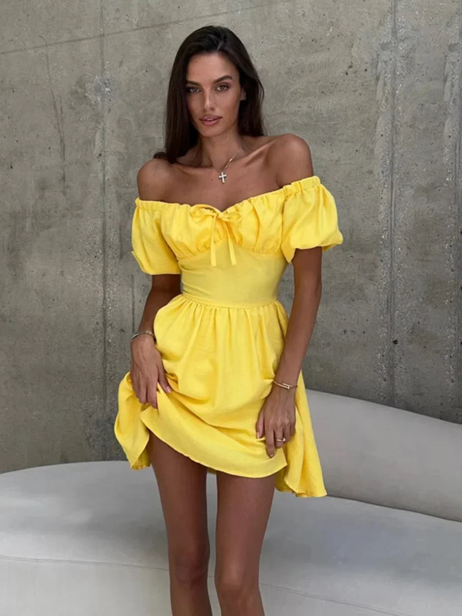 שמלת מיני-Jade