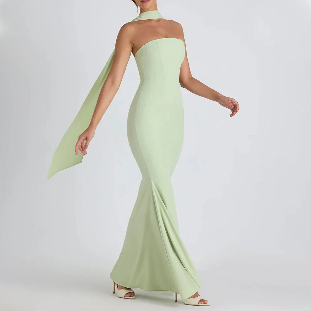 Juliette – שמלת מקסי סטרפלס