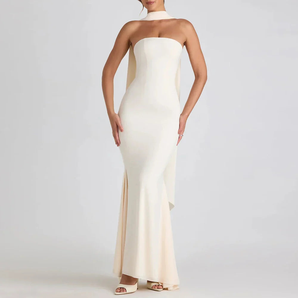 Juliette – שמלת מקסי סטרפלס