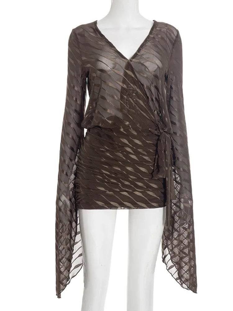 שמלת מיני דגם-Scarlett