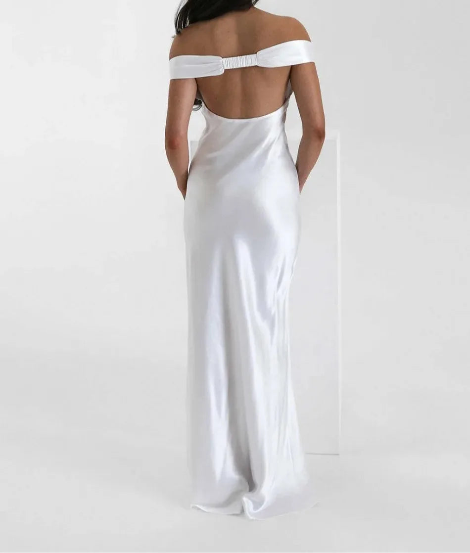 שמלת סאטן סטייל-Daisy