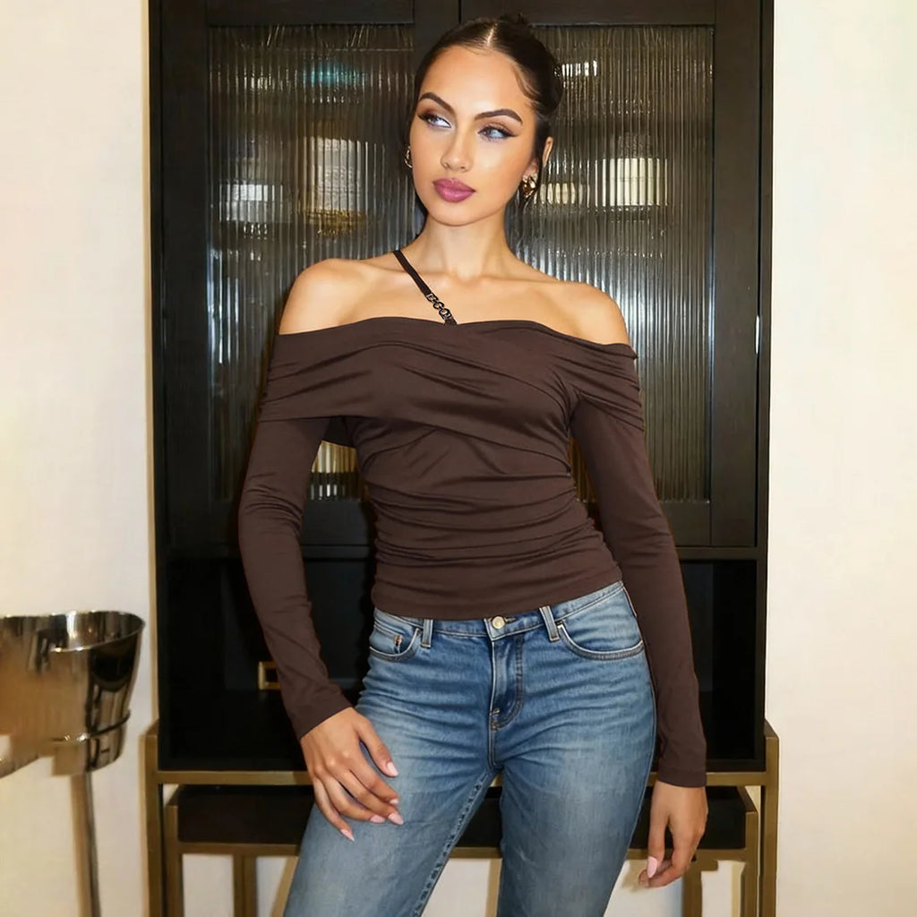 טופ אוף-שולדר דגם-Eliana