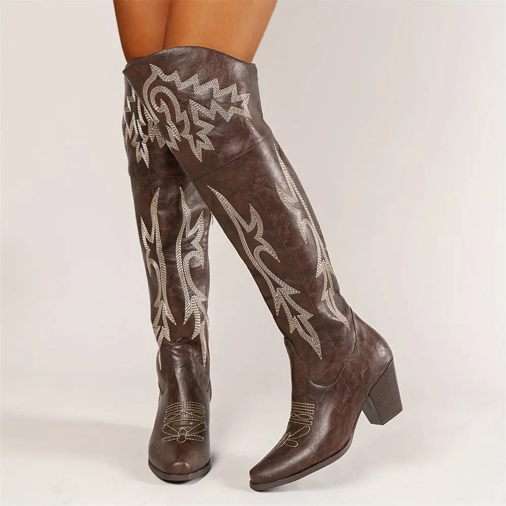 מגפי קאובוי מעל הברL-Aubrey