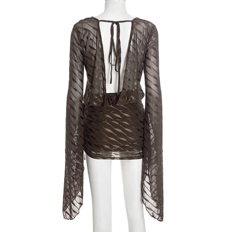 שמלת מיני דגם-Scarlett