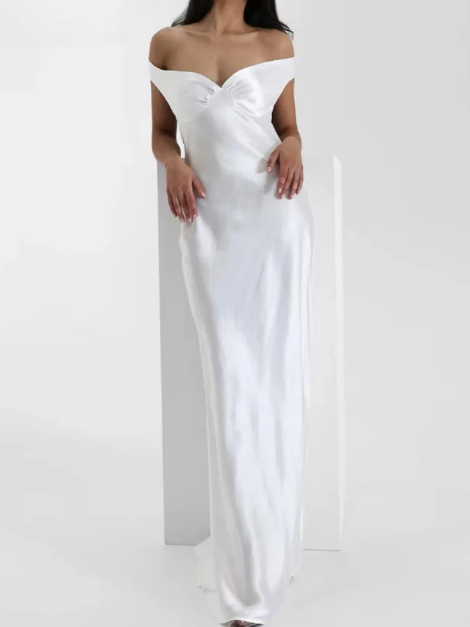 שמלת סאטן סטייל-Daisy