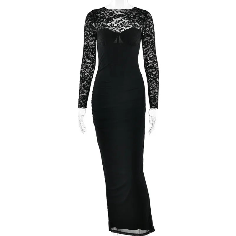 שמלת מקסי -Luna