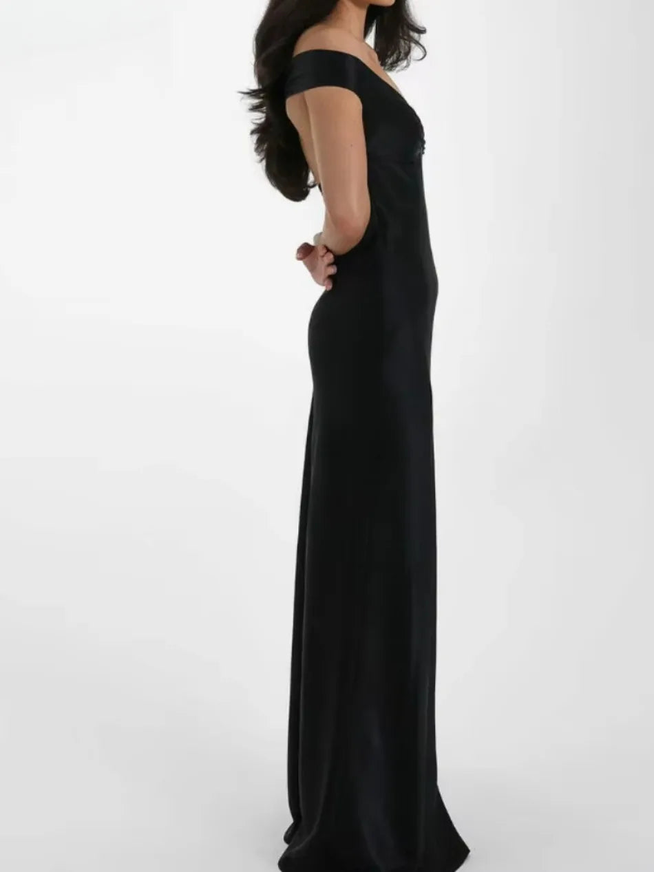 שמלת סאטן סטייל-Daisy